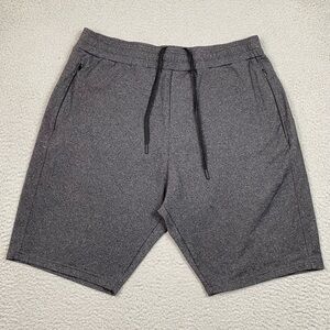 Public Rec Gamechanger Shorts Men's Size 36 Gray Elastic Waist Drawstring EUC